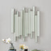 Crystalline Rectangle Modern Wall Mirror