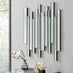 Crystalline Rectangle Modern Wall Mirror