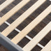 Azure Grey Solid Pine Single Bed Frame