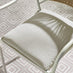 2x Elba Cream & Rattan Garden Dining Chairs