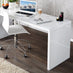 Enzo White High Gloss Desk