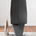 Giovani Grey White Modern High Gloss And Glass Dining Table And 4 Elephant Grey Willow Chairs Set