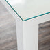 Clear Tempered Glass Dining Table Top Protector Topper-150x90cm Topper