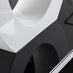 Giovani High Gloss And Glass Dining Table And 6 Black Lorenzo Chairs Set