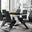 Giovani High Gloss And Glass Dining Table And 6 Black Willow Chairs Set