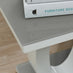 Giovani Grey White High Gloss Glass Console Coffee End Side Table Set