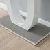 Giovani Grey White High Gloss Glass Console Coffee End Side Table Set