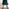 Andria Black Leg Marble Effect Dining Table and  6 Green Pesaro Black Leg Chairs