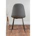 LIRA 100 Extending Dining Table and 4 Grey Corona Silver Leg Chairs