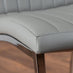 Elina White Marble Effect Round Dining Table & 2 Grey Isco Chairs