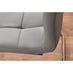 Imperia 4 Modern Grey High Gloss Dining Table And 4 Elephant Grey Murano Chairs Set