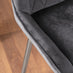 Leonardo 6 Dining Table and 6 Grey Pesaro Silver Leg Chairs