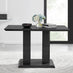 Imperia Rectangular Black High Gloss 4 Seater Dining Table