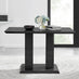 Imperia Rectangular Black High Gloss 4 Seater Dining Table