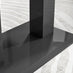 Imperia Rectangular Black High Gloss 6 Seater Dining Table