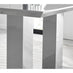 Imperia 6 Grey Dining Table and 6 Black Isco Chairs