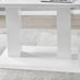 Imperia Rectangular White High Gloss 6 Seater Dining Table