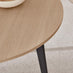 Koko Round Oak Effect 4 Seater Dining Table