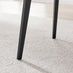 Koko Oak Effect Round Dining Table & 4 Navy Pesaro Black Leg Chairs