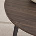 Koko Round Walnut Effect 4 Seater Dining Table