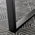 Kylo Brown Wood Effect Dining Table & 6 Black Pesaro Black Leg Chairs