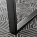 Kylo Brown Wood Effect Dining Table & 6 Green Belgravia Black Leg Chairs