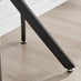 Leonardo Glass And Black Console Table