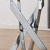 Leonardo Glass And Silver Console Table