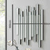 Crystalline Rectangle Modern Wall Mirror
