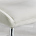 Novara 100cm Round Dining Table and 4 Cream Nora Silver Leg Chairs