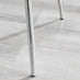 2x Nora Dark Grey Velvet Dining Chairs Silver Legs