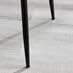Adley Grey Concrete Effect Storage Dining Table & 4 Light Grey Nora Black Leg Chairs