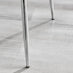 Novara 100cm Round Dining Table and 4 Light Grey Nora Silver Leg Chairs