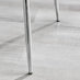 Kylo White Marble Effect Dining Table & 4 Light Grey Nora Silver Leg Chairs