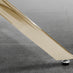 Novara 100cm Gold Round Dining Table and 4 Green Pesaro Gold Leg Chairs