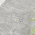 Novara Grey Concrete Effect Black Leg Round Dining Table & 4 Grey Corona Black Leg Chairs