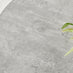 Novara Grey Concrete Effect Black Leg 120cm Round Dining Table & 6 Black Milan Black Leg Chairs