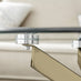 Novara Round Glass and Gold Coffee Table