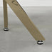 Novara Round Glass and Gold Side Table