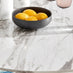 Novara Round White Marble Effect and Gold Metal 4 Seater Dining Table
