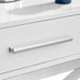 Oxford 1 Drawer White High Gloss Bedside Table