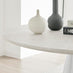 Palma Round Beige Stone Effect 4-6 Seater Dining Table