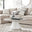 Palma Round Beige Stone Coffee Table