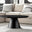 Palma Round Black Coffee Table