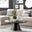 Palma Round Black Coffee Table
