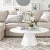 Palma Round White High Gloss Coffee Table