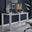 Pivero White High Gloss Large Desk - 140cm