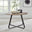 Santorini Round Brown Wood 6 Seater Dining Table