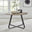 Santorini Round Wood Effect Dining Table 4 Grey Mirelle Chairs