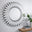Starburst Small Round Modern Wall Mirror